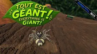 Miniature : Une petite araignée découvre son jardin ! 🕷️ | A Little Jumping Spider's Garden Adventure