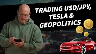 Miniature : Trading USD/JPY, Tesla & Geopolitics 📉🌐📈