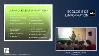 Miniature : Charles-Maxence Layet - Écologie de l'information : La neuroplasticité de l'information ?