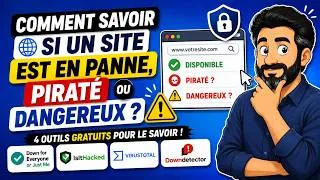 Miniature : Comment savoir si un site Internet est en panne, piraté ou dangereux ?