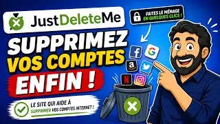 Miniature : JustDeleteMe - Le site qui aide à supprimer vos comptes Internet