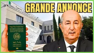 Miniature : 🚨 Passeport Algérien : Le renouvellement EN LIGNE arrive enfin pour la diaspora !