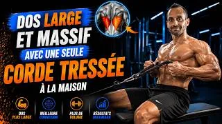 Miniature : 💥 Dos Large et Massif à la Maison: 1 Seule Corde de Tirage Suffit !