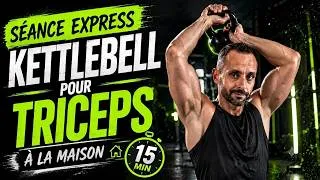Miniature : Séance Express Kettlebell pour Triceps à la Maison (15 Min)