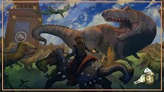 Miniature : Repterra - Levantamos una base para protegernos de oleadas destructivas de dinosaurios