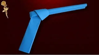 Miniature : Origami facile 🔫 Pistolet