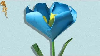 Miniature : Origami   Crocus 🌷