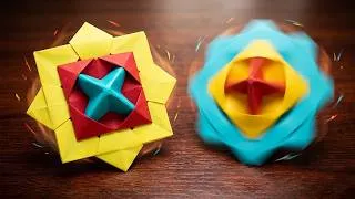 Miniature : Tuto Origami : Comment faire une Toupie en Papier qui tourne VRAIMENT !
