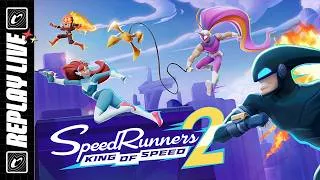 Miniature : Speedrunners 2 🏃🏃‍♂️💨 On joue au Mario Kart de la plateforme avec des viewers (démo steam)
