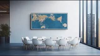 Miniature : Projection AuthaGraph : la carte du monde révolutionnaire en grand format | Original Map