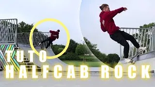 Miniature : Le trick FACILE le plus BEAU en mini rampe : Halfcab Rock (tuto skate)