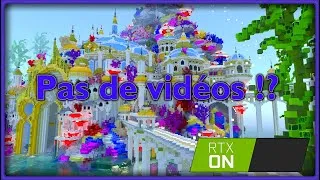 Miniature : Pas de vidéos sur ma chaine !? Infos et RTX