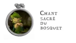 Miniature : Zelda Ocarina of time - Chant sacré du bosquet