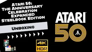 Miniature : Atari 50: The Anniversary Celebration – Expanded Steelbook Edition | Unboxing en 4K HDR