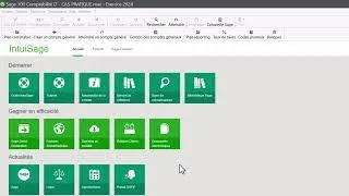 Miniature : Importation Plan Comptable Sage100 Comptabilité i7