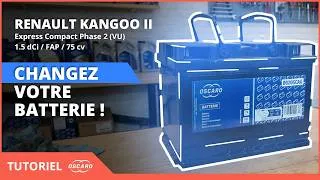Miniature : Remplacer la batterie de Kangoo 2 en 5 minutes ! - Tuto oscaro