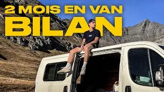 Miniature : BILAN APRÈS DEUX MOIS EN VAN AMÉNAGÉ