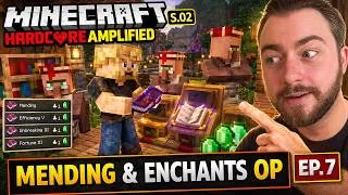 Miniature : Je débloque MENDING et mes meilleurs enchantements ! (Minecraft Hardcore S2 #7)