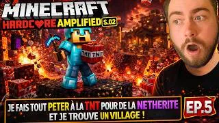 Miniature : Je fais EXPLOSER le Nether à la TNT pour de la NETHERITE ! (Minecraft Hardcore S2 #5)
