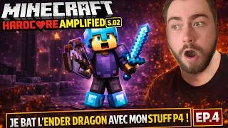 Miniature : Je bats ENCORE l’ENDER DRAGON sans TOTEM ! (Minecraft Hardcore S2 #4)
