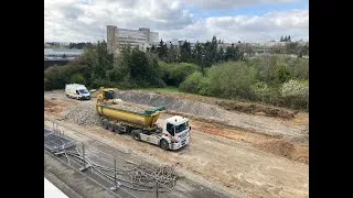 Miniature : Halle Buffon (time laps mars 2022 - juillet 2023)