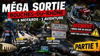 Miniature : 😱 MÉGA SORTIE MOTO Bouches-du-Rhône… MAIS TOUT BASCULE après quelques kilomètres ! 😨 | Partie 1