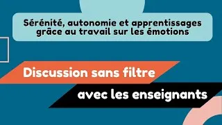 Miniature : Violence et émotion en classe : retour d'expérience de Coraline - CP | épisode 2