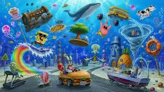 Miniature : Les moments bizarres dans le serie BOB L'EPONGE. #anime #compilation