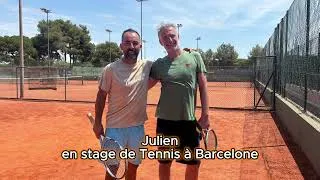 Miniature : 🎾 Julien en stage de tennis à Barcelone 🎾