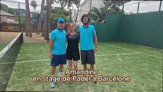 Miniature : 🎾 Amandine en stage de padel à Barcelone 🎾