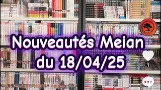 Miniature : Nouveautés manga de chez Meian et Hana le 09/04/25