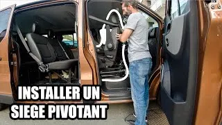 Miniature : Comment installer un siège pivotant dans son van à aménager