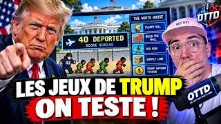 Miniature : Les jeux vidéo de Trump pour expulser des migrants : je les teste!