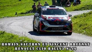Miniature : Rallye du Mont Blanc 2026 - Renault Clio Rally3 N°46 - Romain SAUTRON et Vincent BREYNAT
