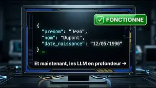 Miniature : Arrête les regex  l'IA générative extrait tes données en 5 lignes Python