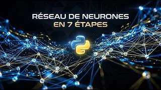 Miniature : TensorFlow et Keras  de zéro à 90% de précision en 7 étapes — Deep Learning Python 2026