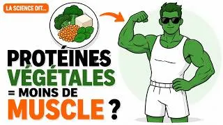 Miniature : Les protéines végétales font-elles vraiment perdre du muscle ?