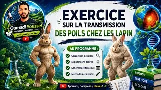 Miniature : CORRECTION D'EXERCICE Transmission des poils chez les lapins🐰|Croisement Poils Courts × Poils Longs 