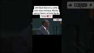 Miniature : 🔥 Macky Sall à l’ONU : Un message fort pour l’Afrique et le monde
