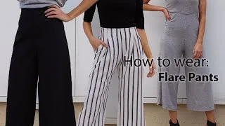 Miniature : How to style: Flare pants / Jupe culotte