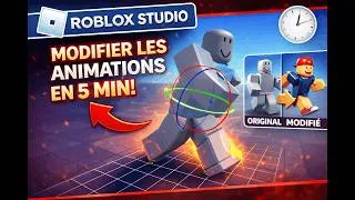 Miniature : Comment Modifier les Animations de Base sur Roblox en 5 MIN !