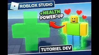 Miniature : Comment Créer un Power-Up de Vie sur Roblox Studio (Avec Animation !)