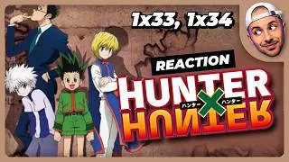 Miniature : Hunter x Hunter | SAISON 1 EPISODE 33 ET 34 | VF | REACT