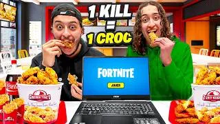 Miniature : 1 KILL = 1 CROC dans le TENDERS au Restaurant !