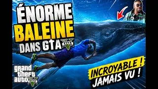 Miniature : QUOI ?! UNE BALEINE DANS GTA 5 ?! 🐋😱