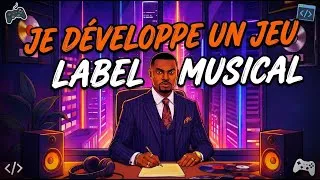 Miniature : Je développe un jeu de gestion de label musical | My Music Label