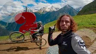 Miniature : Vallée Blanche au 2 alpes bike park ⛰️ Piste de VTT descente pour débutants et familles ! 😁