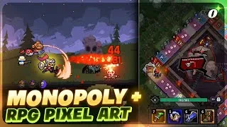 Miniature : Un petit RPG roguelike + Monopoly 🎲 Original et addictif ! (Heroll)