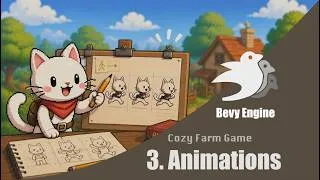 Miniature : Créer un Cozy Farm Game en RUST : Animation du sprite (#3)