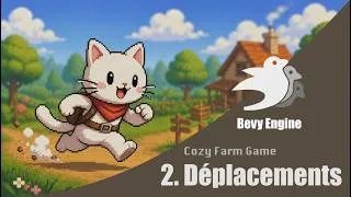Miniature : Créer un Cozy Farm Game en RUST : Les déplacements (#2)